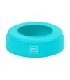 Миска-непроливайка для собак и кошек WAUDOG Silicone голубая, 750 мл - 3