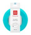 Миска-непроливайка для собак и кошек WAUDOG Silicone голубая, 750 мл - 4