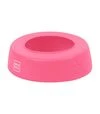 Миска-непроливайка для собак и кошек WAUDOG Silicone розовая, 750 мл - 1