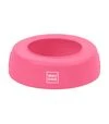 Миска-непроливайка для собак и кошек WAUDOG Silicone розовая, 750 мл - 3