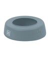 Миска-непроливайка для собак и кошек WAUDOG Silicone серая, 1 л - 1