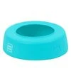 Миска-непроливайка для собак і котів WAUDOG Silicone блакитна, 1 л - 1
