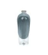 Поїлка-насадка на пляшку для собак і котів WAUDOG Silicone сіра, 165х90 мм - 9