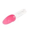 Поїлка-насадка на пляшку для собак і котів WAUDOG Silicone рожева, 165х90 мм - 5