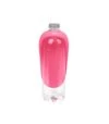 Поїлка-насадка на пляшку для собак і котів WAUDOG Silicone рожева, 165х90 мм - 9