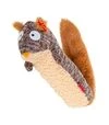 Игрушка для собак GiGwi Plush Friendz Белка с пищалкой, 29 см - 1