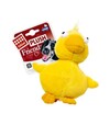 Іграшка для собак GiGwi Plush Friendz Качка з пищалкою, 11 см - 2