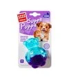 Іграшка для собак GiGwi Suppa Puppa Ведмедик гумовий з пищалкою, синій, 9 см - 2