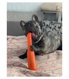 Игрушка для собак PitchDog Бита для апортировки, оранжевая, 35х6 см - 4