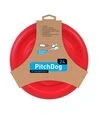 Игрушка для собак PitchDog Тарелка для апортировки, розовая, 24 см - 3