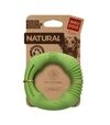 Игрушка для собак WAUDOG Fun Natural Кольцо резиновое, зеленое, 12 см - 1