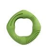Игрушка для собак WAUDOG Fun Natural Кольцо резиновое, зеленое, 12 см - 3