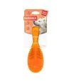 Іграшка для собак WAUDOG Fun Durable Гомілка гумова, помаранчева, 19 см - 2
