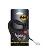 Поводок-рулетка для собак WAUDOG R-leash Безумная любовь, до 50 кг, светоотражающий, черный, 5 м - 12