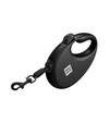 Поводок-рулетка для собак WAUDOG R-leash до 20 кг, светоотражающий, с контейнером для пакетов, черный, 5 м - 4
