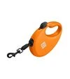 Поводок-рулетка для собак WAUDOG R-leash до 20 кг, светоотражающий, с контейнером для пакетов, оранжевый, 5 м - 1
