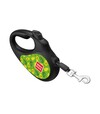 Повідець-рулетка для собак WAUDOG R-leash Авокадо, до 50 кг, світловідбивний, 5 м - 4