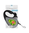 Повідець-рулетка для собак WAUDOG R-leash Авокадо, до 50 кг, світловідбивний, 5 м - 5