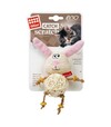 Игрушка для кошек GiGwi Catch&amp;Scratch Зайчик с плетеным мячиком и колокольчиком, 10 см - 2
