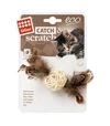 Игрушка для кошек GiGwi Catch&amp;Scratch Плетеный мячик с колокольчиком, 13 см - 2
