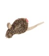 Іграшка для котів GiGwi Refillable Catnip Мишка темно-коричнева, 10 см - 1
