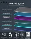 Пленка на окна солнцезащитная зеркальная с эффектом защиты от обломков Vela, 85 мкм, 1х1,5 м - 7