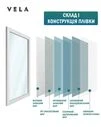 Пленка на окна декоративная матовая Vela, 280 мкм, 1х1,4м - 6