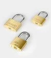 Замок навесной ABUS латунный 60мм (60/60) - 3