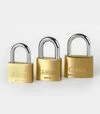 Замок навесной ABUS латунный 60мм (60/60) - 4