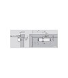 Дверной доводчик DORMA TS Compact с фиксирующей рычажной тягой, Белый (67010211) - 5