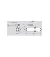 Дверной доводчик DORMA TS Compact с фиксирующей рычажной тягой, Белый (67010211) - 6