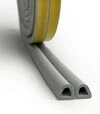 Ущільнювач самоклейний MVM D-профіль, 14х12 мм, 6 м, Сірий (DS-D 14x12 GRAY) - 2