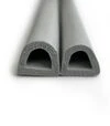 Ущільнювач самоклейний MVM D-профіль, 14х12 мм, 6 м, Сірий (DS-D 14x12 GRAY) - 4