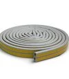 Уплотнитель самоклеящийся MVM D-профиль, 9х7,5 мм, 6 м, Серый (DS-D 9x7,5 GRAY) - 1