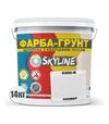 Краска-грунт акриловая с кварцевым песком SkyLine 0300-N Пломбир, 14 кг - 2