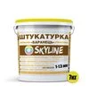 Штукатурка акрилова Баранець Skyline, зерно 1-1,5 мм, 7 кг - 2