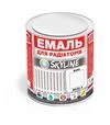 Емаль акрилова термостійка SkyLine для радіаторів Біла Глянсова, 0,75 л - 1