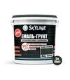 Емаль-ґрунт 3 в 1 акрил-поліуретанова SkyLine RAL 6006 Хакі-олива Шовковисто-матова, 6 кг - 2