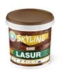 Лазур акрилова декоративно-захисна SkyLine LASUR Wood для обробки дерева Безбарвна, 0,4 л - 1