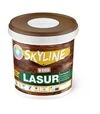Лазурь акриловая декоративно-защитная SkyLine LASUR Wood для обработки дерева Белая, 0,4 л - 1