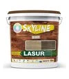 Лазур акрилова декоративно-захисна SkyLine LASUR Wood для обробки дерева Венге, 10 л - 1