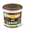 Лазур акрилова декоративно-захисна SkyLine LASUR Wood для обробки дерева Графітова, 0,4 л - 1