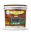 Лазур акрилова декоративно-захисна SkyLine LASUR Wood для обробки дерева Графітова, 10 л - 1