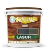 Лазур акрилова декоративно-захисна SkyLine LASUR Wood для обробки дерева Графітова, 5 л - 1