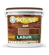 Лазурь акриловая декоративно-защитная SkyLine LASUR Wood для обработки дерева Махагон, 10 л - 1