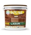 Лазурь акриловая декоративно-защитная SkyLine LASUR Wood для обработки дерева Махагон, 5 л - 1