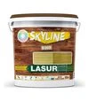 Лазур акрилова декоративно-захисна SkyLine LASUR Wood для обробки дерева Світлий дуб, 10 л - 1