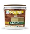 Лазурь акриловая декоративно-защитная SkyLine LASUR Wood для обработки дерева Темный дуб, 5 л - 1