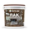 Лак акрил-полиуретановый паркетный SkyLine для пола Полуматовый, 10 л - 1