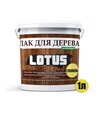Лак акриловий LOTUS для дерева Безбарвний Глянцевий, 1 л - 2